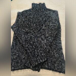 Vintage Holiday Black/Silver Sweater, Size S